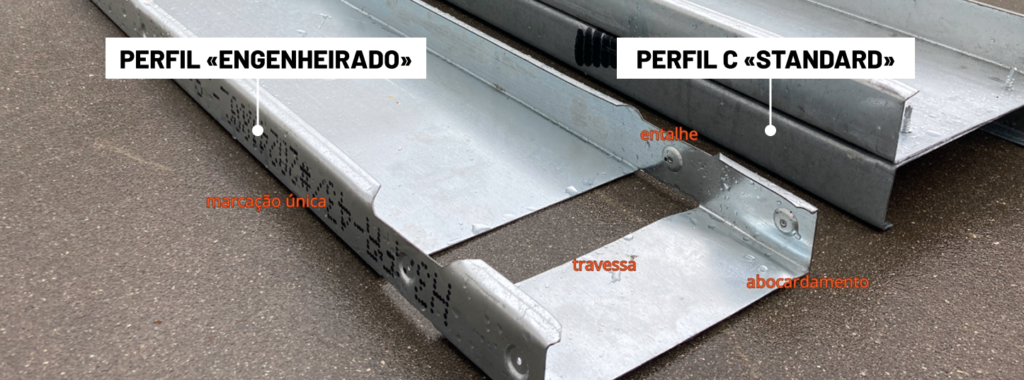 LSF (Light Steel Frame): As diferenças entre Perfil «Engenheirado» e perfil C «Standard»